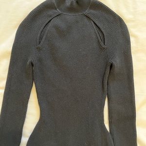 Abercrombie & Fitch | XS Collarbone Cutout Sweater Bodysuit